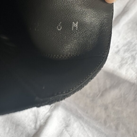 Stuart Weitzman Gray Suede Wedge Heel Ankle Boot Size 6 - Picture 14 of 14